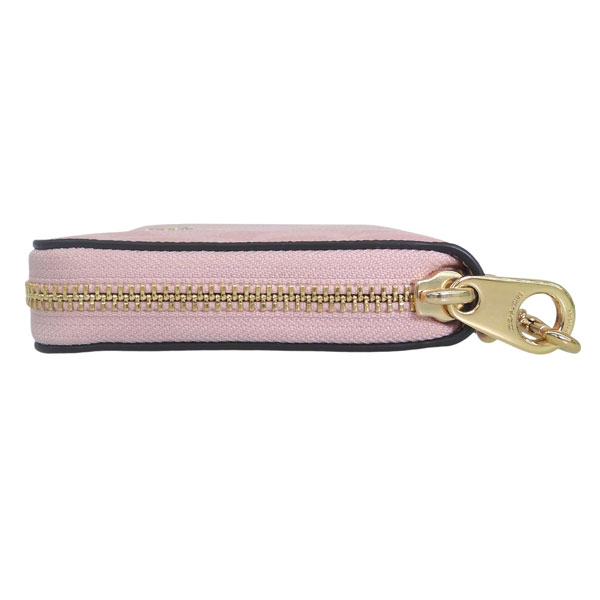 COACH（コーチ） 財布 レディース 長財布 アウトレット PVC ピンク LZA