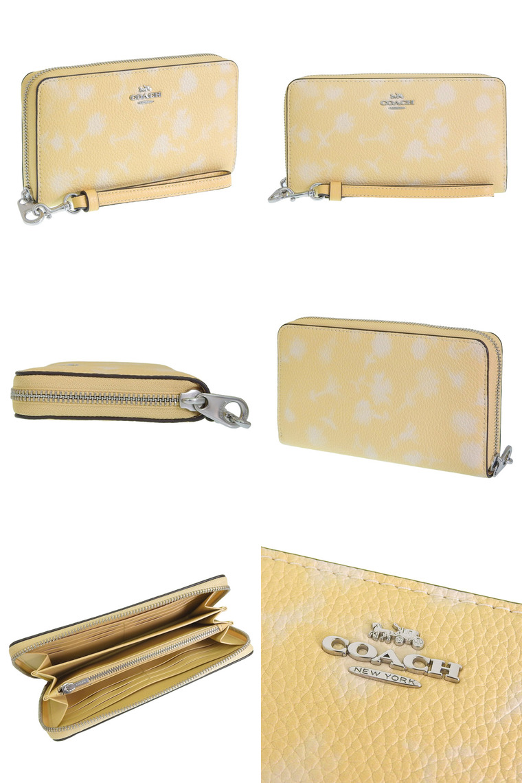 COACH（コーチ） 財布 レディース 長財布 アウトレット レザー