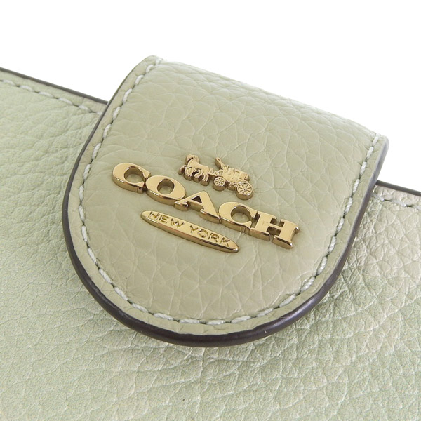 COACH（コーチ） 財布 レディース 二つ折り財布 アウトレット レザー