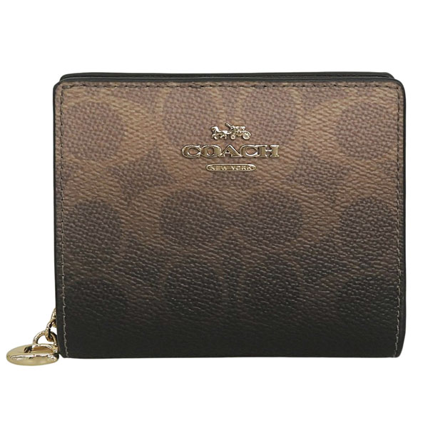 COACH（コーチ） 財布 レディース 2つ折り 折財布 コンパクト