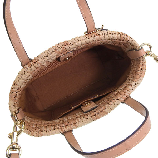COACH（コーチ） バッグ レディース ショルダーバッグ ストローレザー