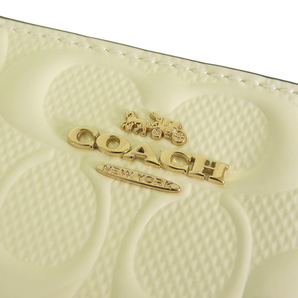 COACH（コーチ） レディース ポーチ アウトレット パテントレザー
