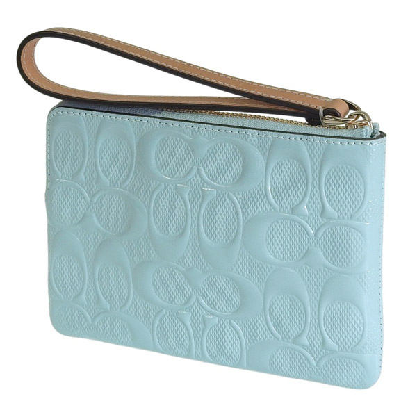 COACH（コーチ） レディース ポーチ アウトレット パテントレザー