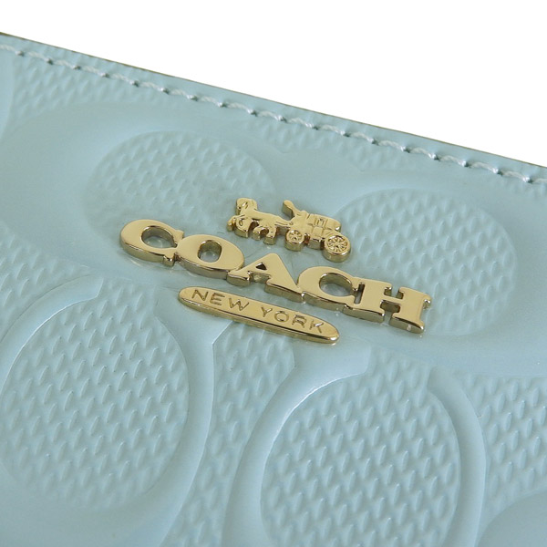 COACH（コーチ） レディース ポーチ アウトレット パテントレザー