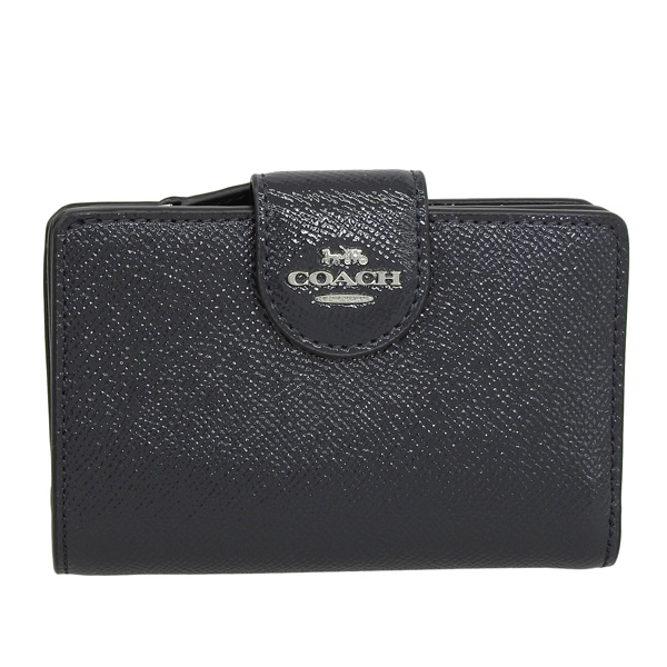 コーチ COACH 二つ折り財布 （ブラック）