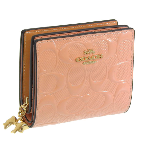 COACH（コーチ） 財布 レディース 2つ折り 折財布 コンパクト