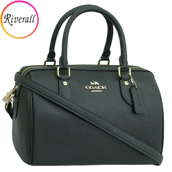 コーチ バッグ レディース ボストンバッグ 2WAY ショルダーバッグ アウトレット レザー ダークグリーンン サッチェル ROWAN SATCHEL  CH282IMRFT COACH