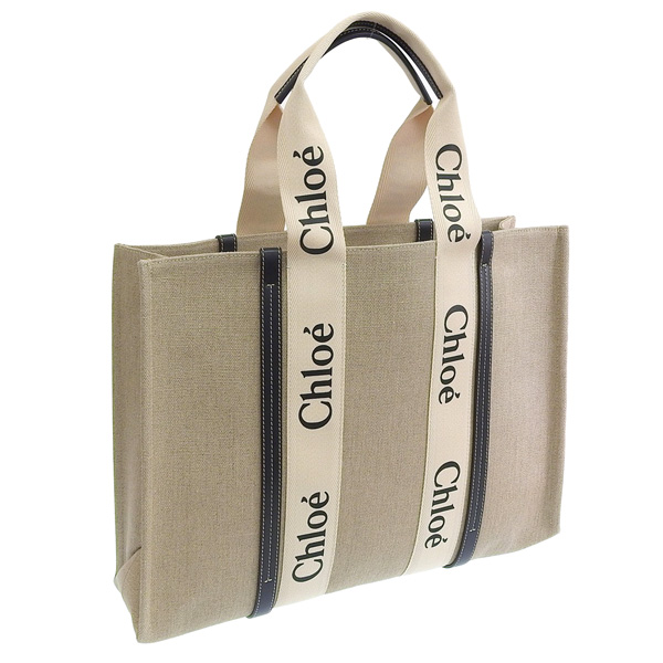 Chloe CHC22AS382I2691J 関税送料込 Chloe クロエ トートバッグ レディース ウッディ ホワイト