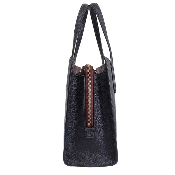 COACH コーチ ワンショルダーバッグ レザー ブラック タッセル