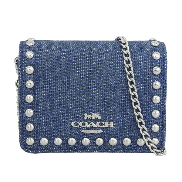 コーチ COACH ポーチ （ブルー）