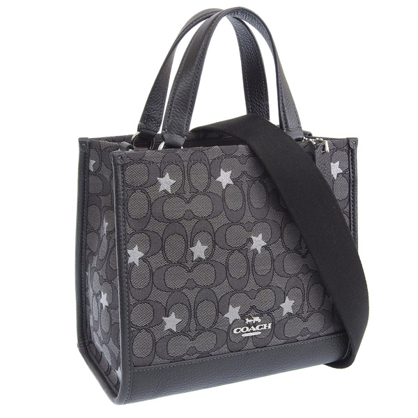 コーチ バッグ レディース ショルダーバッグ 2WAY トートバッグ アウトレット ブラックマルチ デンプシー DEMPSEY TOTE 22  CO972SVWFV COACH