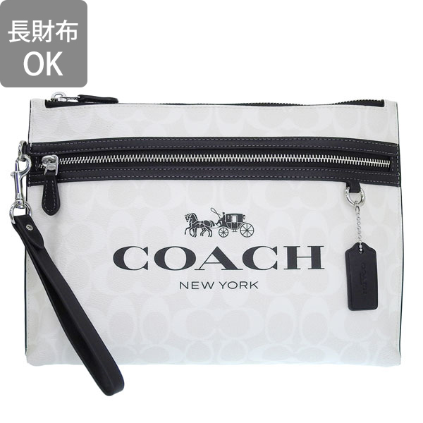 コーチ COACH ポーチ （ホワイト）