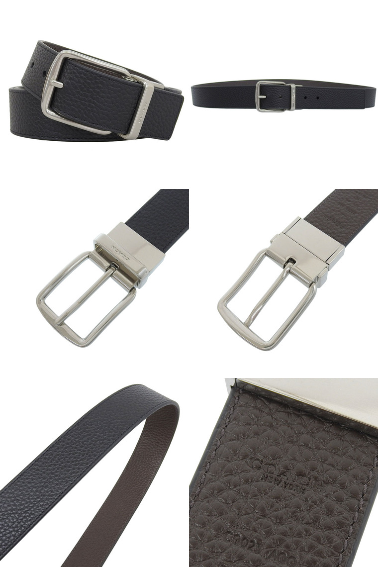 COACH ベルト　レディース　リバーシブル　ブラック COACH コーチ ベルト リバーシブル レディース アウトレット