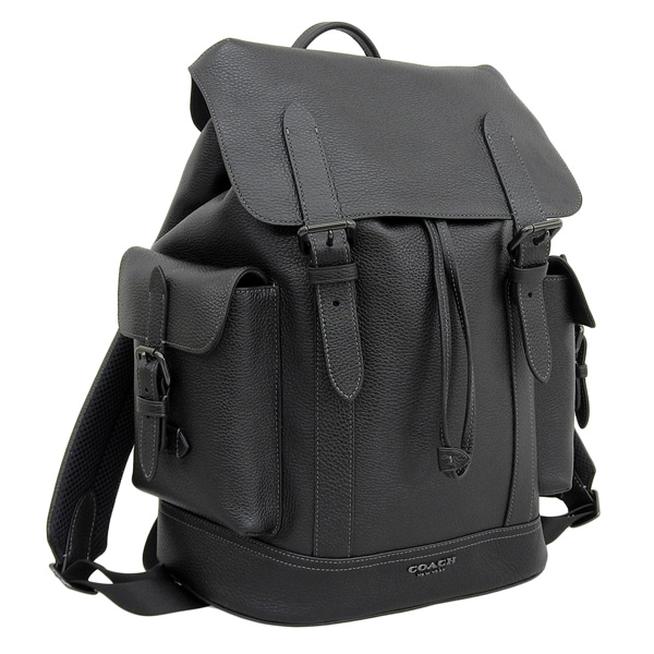 コーチ バッグ メンズ リュック リュックサック バックパック バックパック アウトレット レザー ブラック ハドソン HUDSON BAGPACK  CR389QBBK COACH A4対応