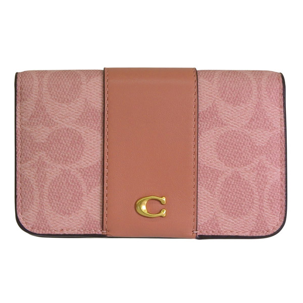 COACH（コーチ） 財布 レディース 二つ折り財布 アウトレット レザー