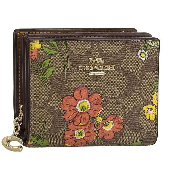 COACH コーチ 財布 レディース 2つ折り 折財布 コンパクト