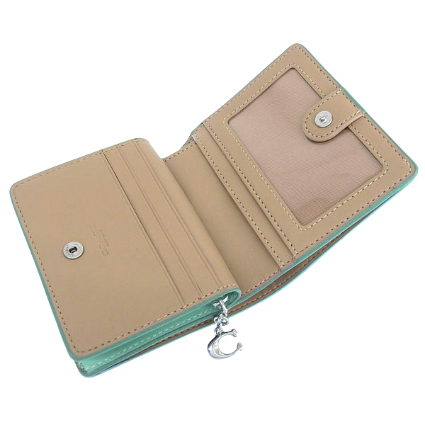 COACH（コーチ） 財布 レディース 2つ折り 折財布 コンパクト