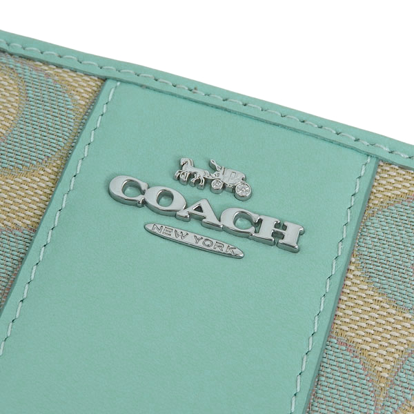 COACH（コーチ） 財布 レディース 2つ折り 折財布 コンパクト