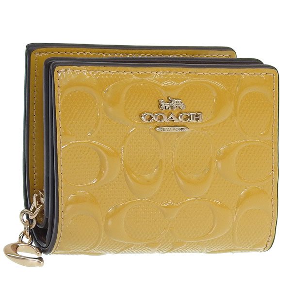 COACH（コーチ） 財布 レディース 2つ折り 折財布 コンパクト