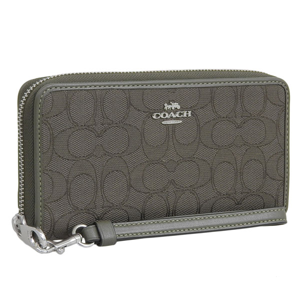 COACH コーチ 財布 レディース 長財布 アウトレット ジャガード