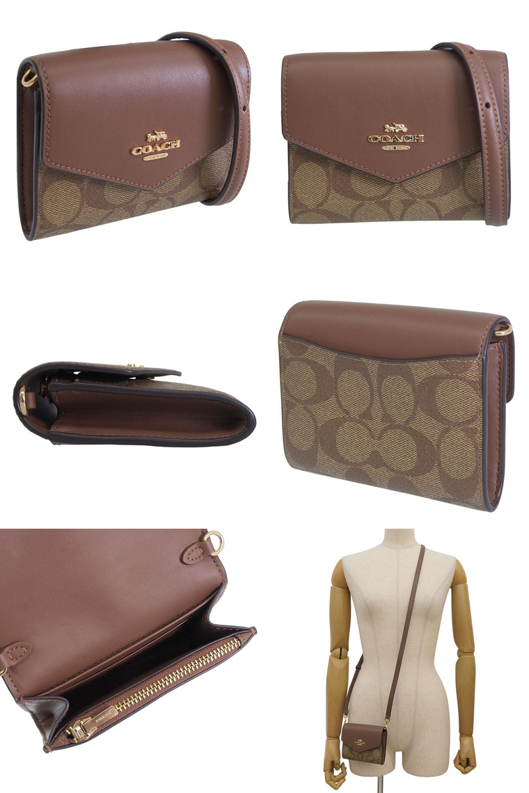 COACH（コーチ） ショルダーウォレット 財布 レディース アウトレット