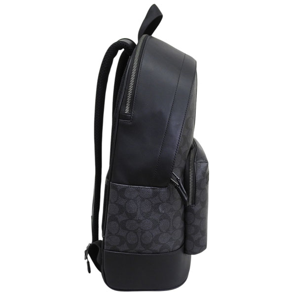 COACH メンズ　ビジネスバックパック ブラック COACH デイバック リュック ヒッチ バックパック メンズ