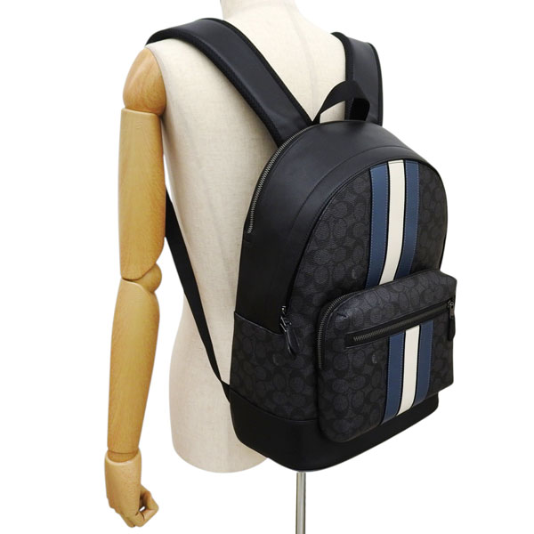 COACH ブラック レザー バックパック Amazon.co.jp: [コーチ] リュックサック 2854 A4対応 メンズ (QB