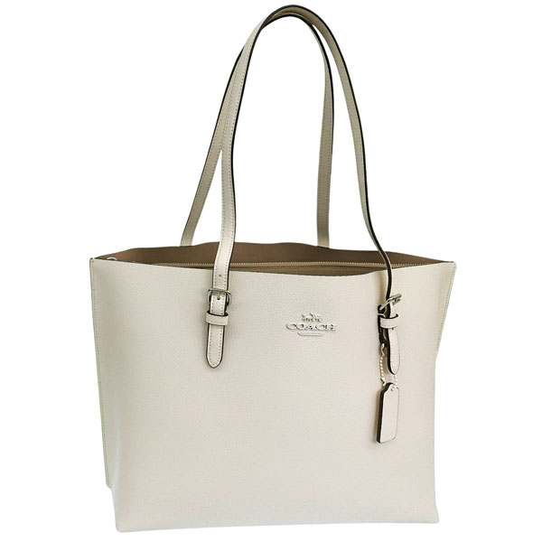 コーチ バッグ レディース トートバッグ アウトレット レザー チョーク モリートート LTH TNL HW MOLLIE TOTE CV968SVHA COACH A4対応