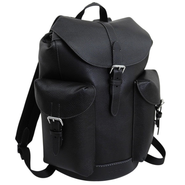 コーチ バッグ メンズ リュック リュックサック アウトレット レザー ブラック ワーナー バックパック WARNER BP LTH CW210SVBK COACH A4対応