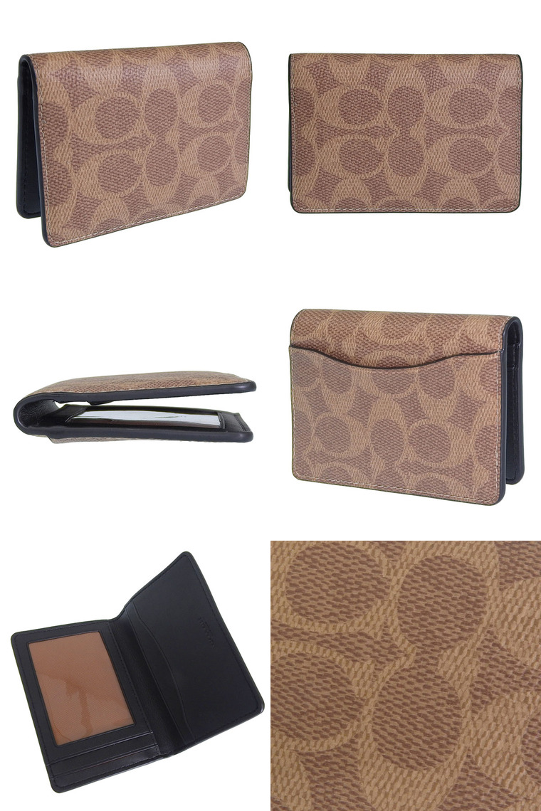 COACH コーチ カードケース メンズ アウトレット パスケース