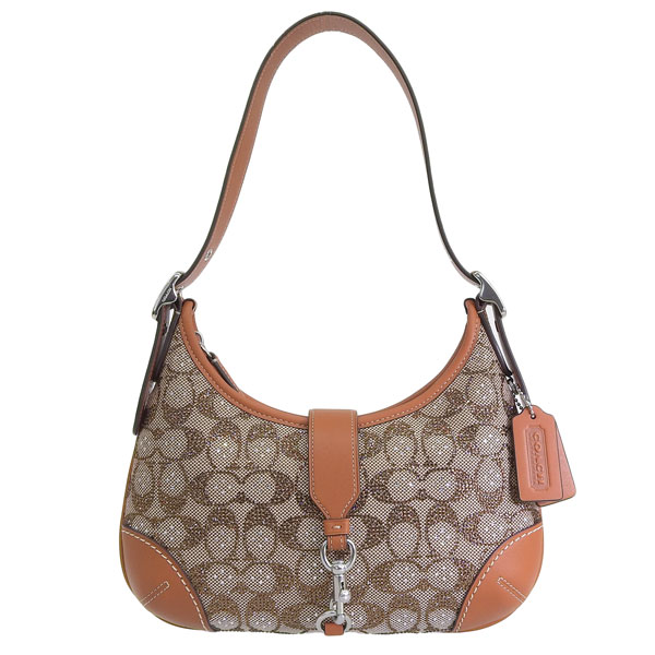 COACH（コーチ） バッグ レディース ショルダーバッグ ブラウンマルチ
