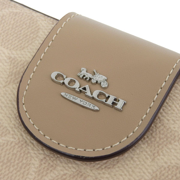 COACH（コーチ） 財布 レディース 長財布 アウトレット ベージュ