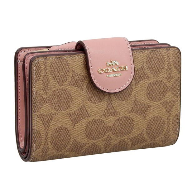 COACH（コーチ） 特価 財布 レディース 二つ折り アウトレット 折財布