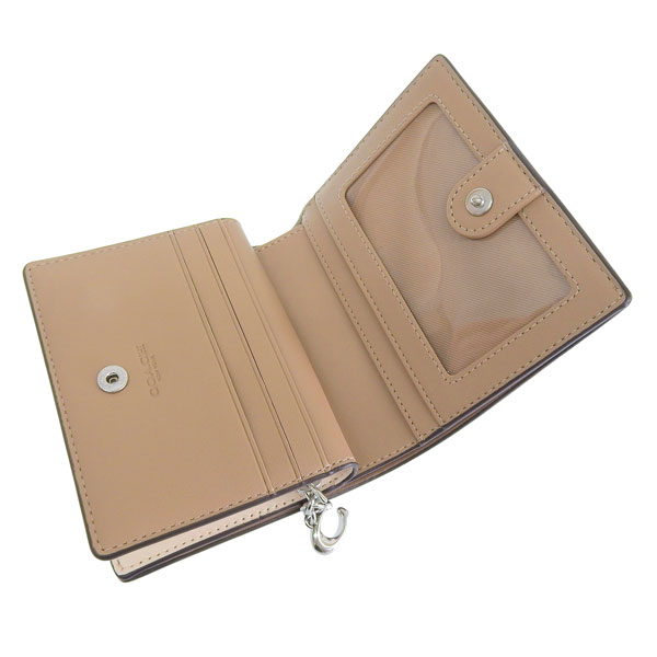 【新品】COACH 二つ折り財布 レディース コンパクトウォレット ブラウン COACH（コーチ） 財布 レディース 2つ折り 折財布 コンパクト