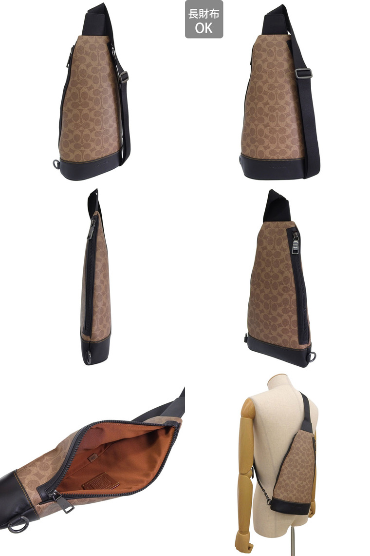 コーチ バッグ メンズ ショルダーバッグ ボディバッグ アウトレット ドミニク スリング パック DOMINIC SLING SIG CY801 COACH | COACH | 03