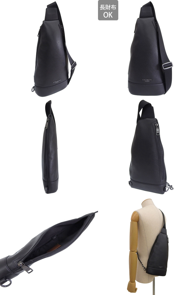 COACH（コーチ） バッグ メンズ ショルダーバッグ ボディバッグ