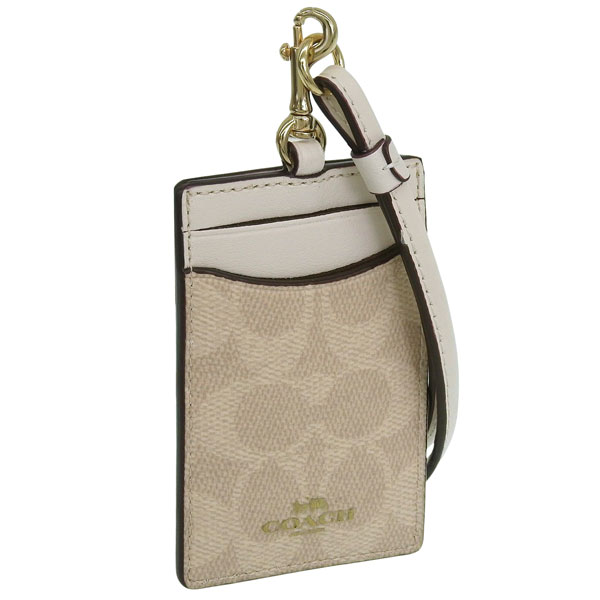 すぐ届く*COACH*コーチ*ID ランヤード・シグネチャー キャンバス COACH OUTLET｜【公式】ID ランヤード・シグネチャー キャンバス