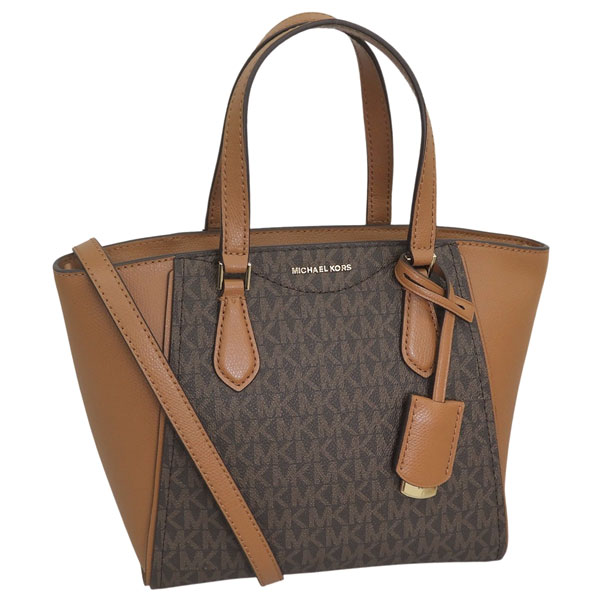 マイケルコース バッグ レディース 2WAY トートバッグ ショルダーバッグ アウトレット PVC ブラウン 32F4GTBC1B 335 MICHAEL KORS