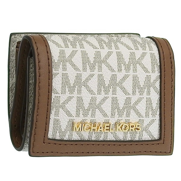 MICHAEL KORS - MICHAEL KORS財布 折り財布 がま口 ブラウン 三