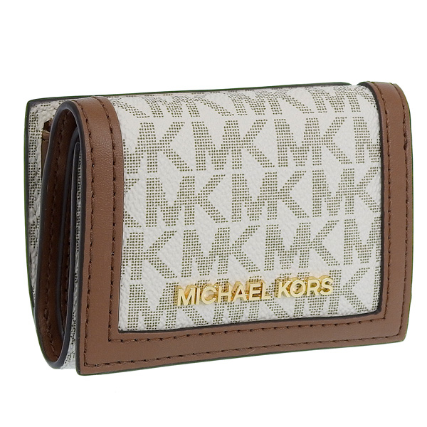 マイケルコース 財布 レディース 三つ折り財布 アウトレット レザー ホワイト×ブラウン D35F3GTVD0B MICHAEL KORS :  d35f3gtvd0b-vanill : Riverall(リヴェラール)Yahoo!店 - 通販 - Yahoo!ショッピング