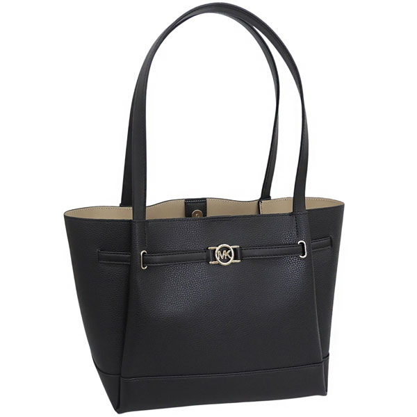 マイケルコース バッグ レディース トートバッグ アウトレット レザー ブラック 35F4G6RT3T 001 MICHAEL KORS A4対応