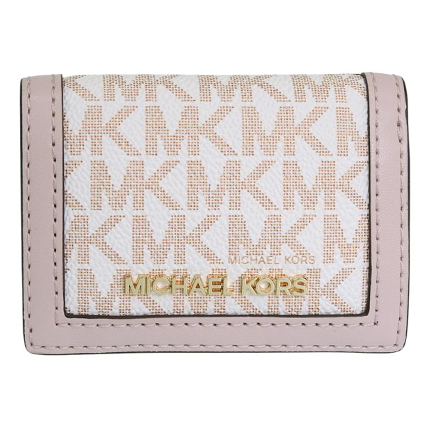 MICHAEL KORS 3つ折り財布 ピンク MICHAEL KORS - 新商品☆マイケルコース 三つ折り レザー
