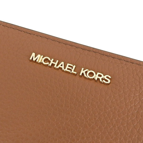 新品　MICHAEL KORS 二つ折り財布 ブラウン MICHAEL KORS（マイケルコース） 財布 レディース 2つ折り 折財布