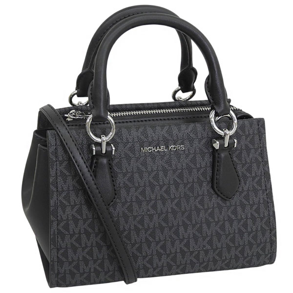 マイケルコース バッグ レディース ショルダーバッグ 2way 斜めがけ アウトレット PVC ブラック 35F5S6AM1B 001 MICHAEL KORS