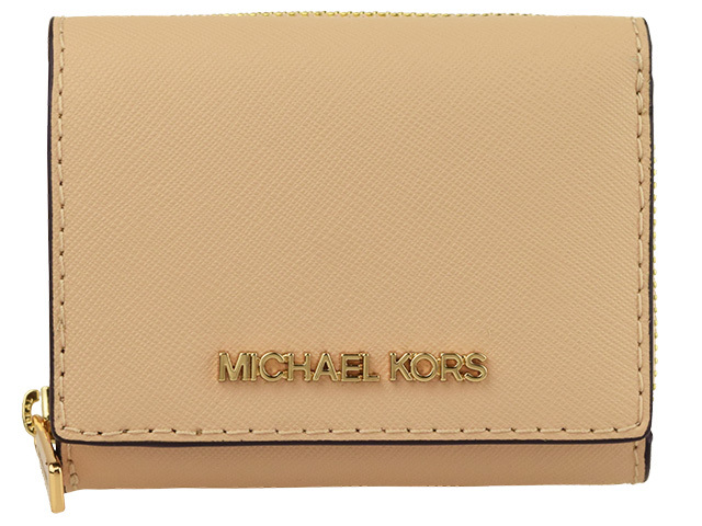 マイケルコース MICHAEL KORS 三つ折り財布 （ベージュ系）