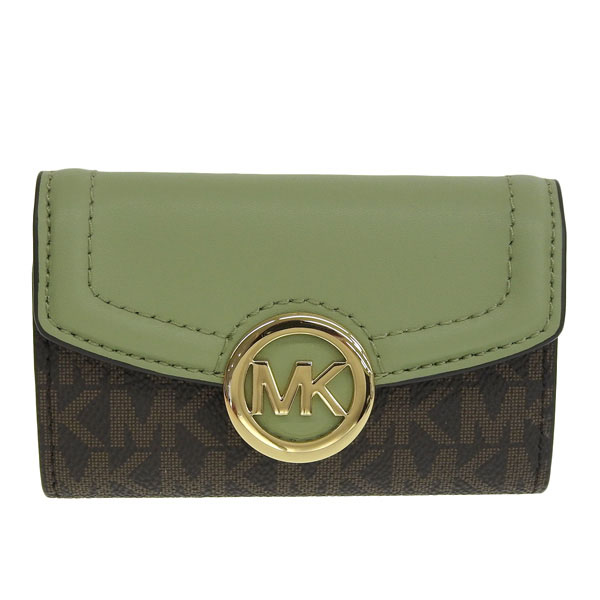 マイケルコース MICHAEL KORS キーケース （グリーン系）