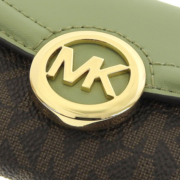 マイケルコース MICHAEL KORS キーケース 鍵入れ 小物 グリーン ブラウン レディース d35s0gftp5b アウトレット  30日間返品保証 ショッパー付き :d35s0gftp5b-ligsag:リヴェラール - 通販 - Yahoo!ショッピング