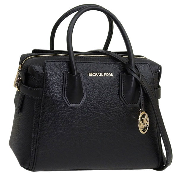 マイケルコース バッグ レディース ショルダーバッグ 2way 斜めがけ ハンドバッグ アウトレット レザー ブラック 35S4GM9S1L 001 MICHAEL KORS