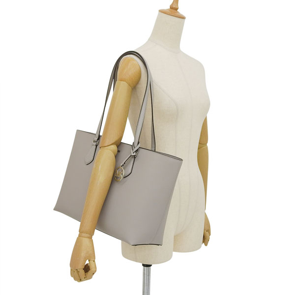 マイケルコース　トートバッグ　グレー　オールレザー　A4収納可能 MICHAEL KORS（マイケルコース） バッグ レディース トートバッグ