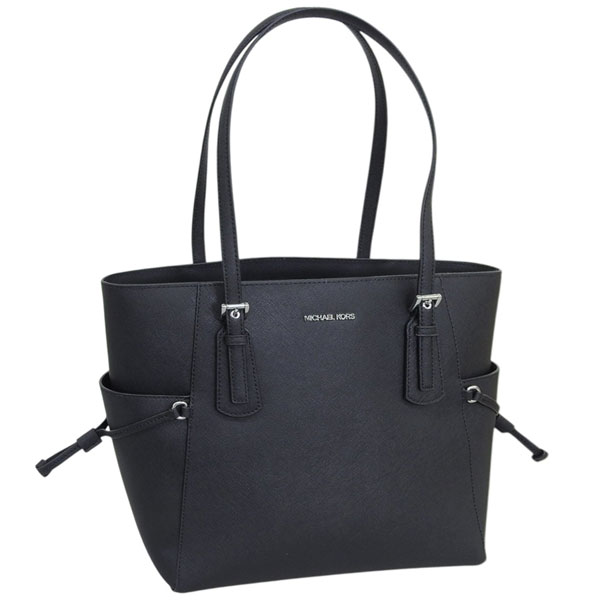 マイケルコース バッグ レディース トートバッグ アウトレット レザー ブラック 35S5SV6T7L 001 MICHAEL KORS A4対応